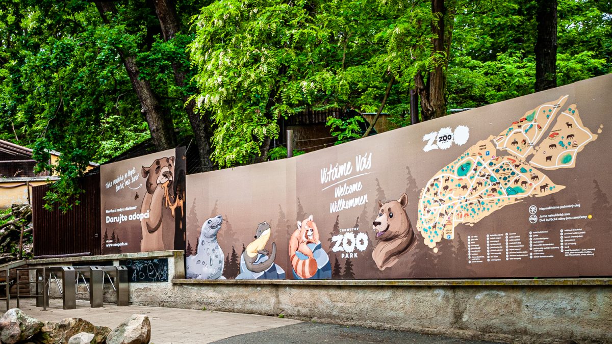 Zoopark Chomutov – dolní vstup