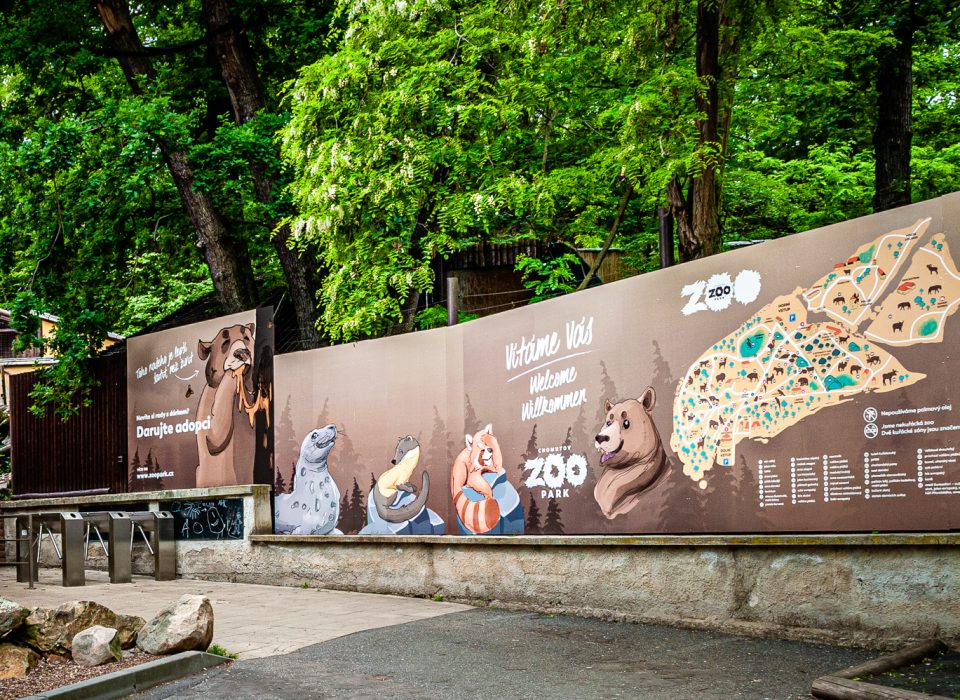 Zoopark Chomutov – dolní vstup