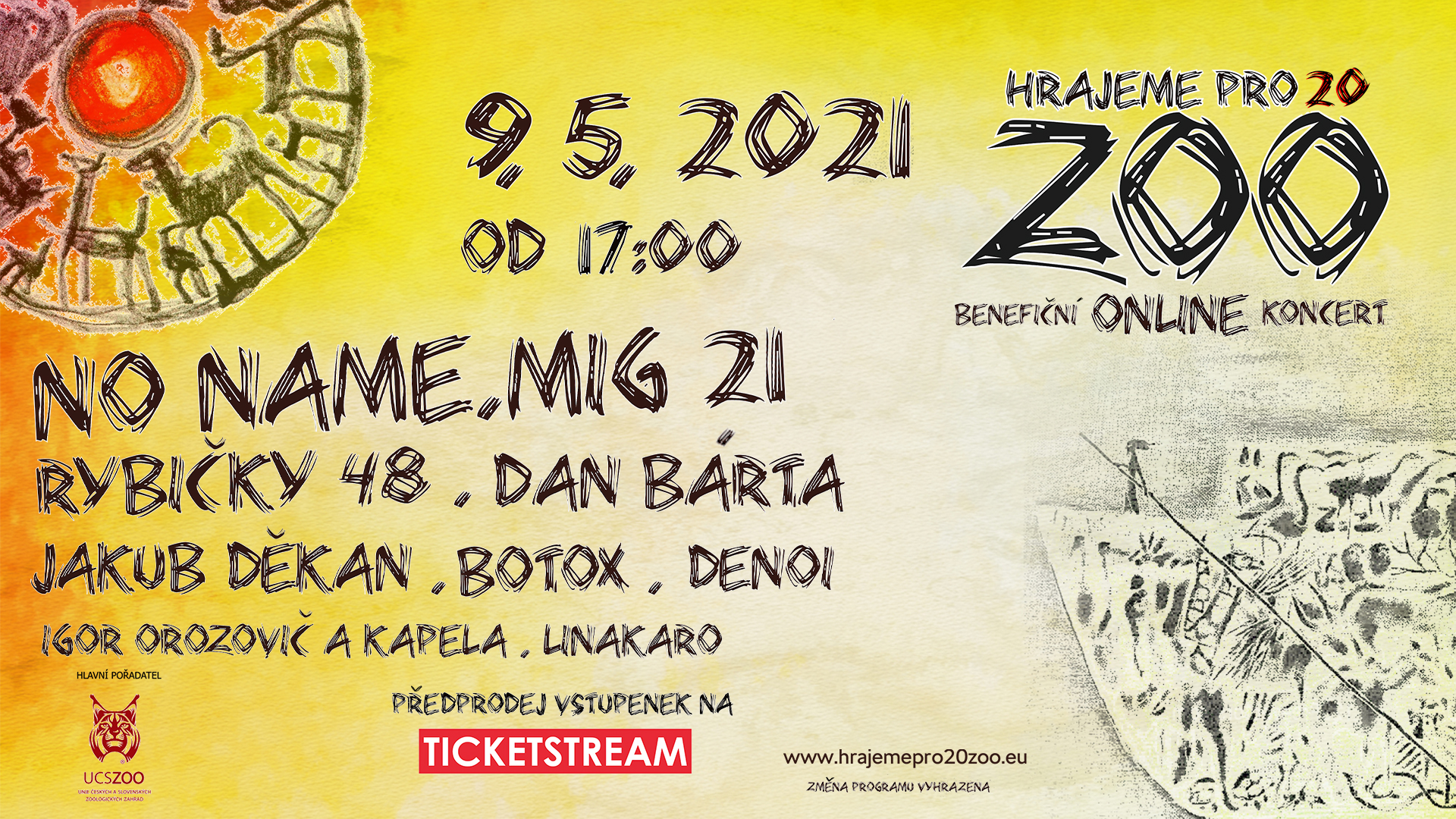 Koncert pro 20 zoo