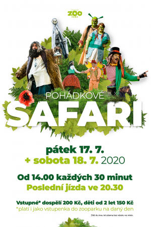 Pohádkové safari 2020 Pohádkové safari 2020